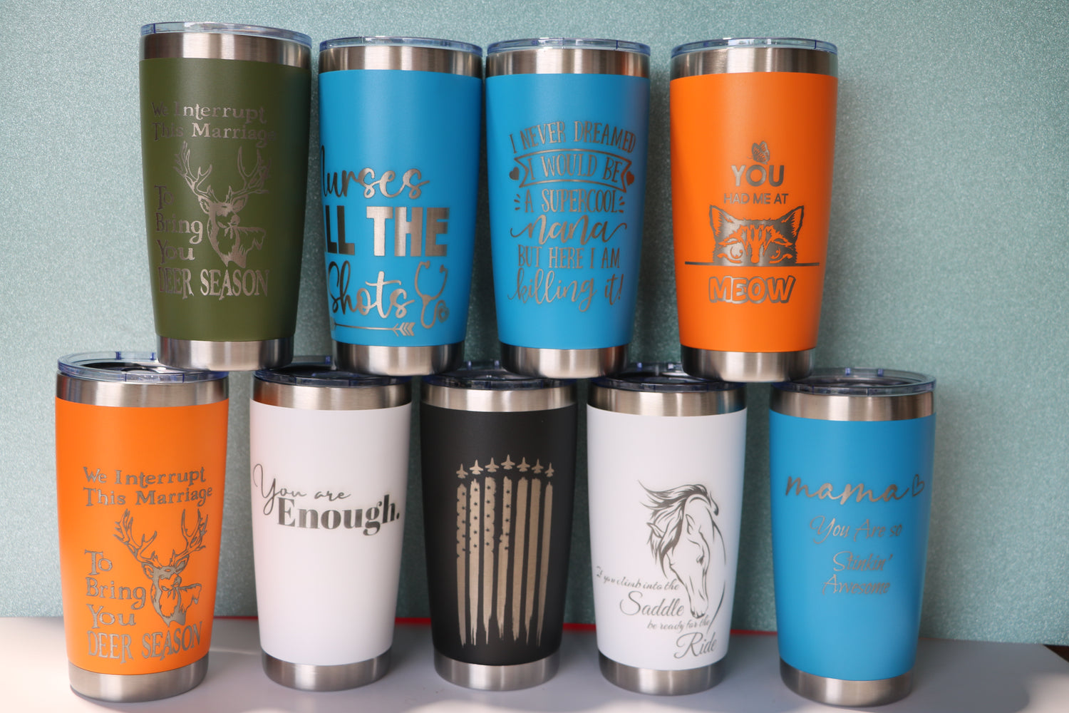 Ready To Ship Tumblers