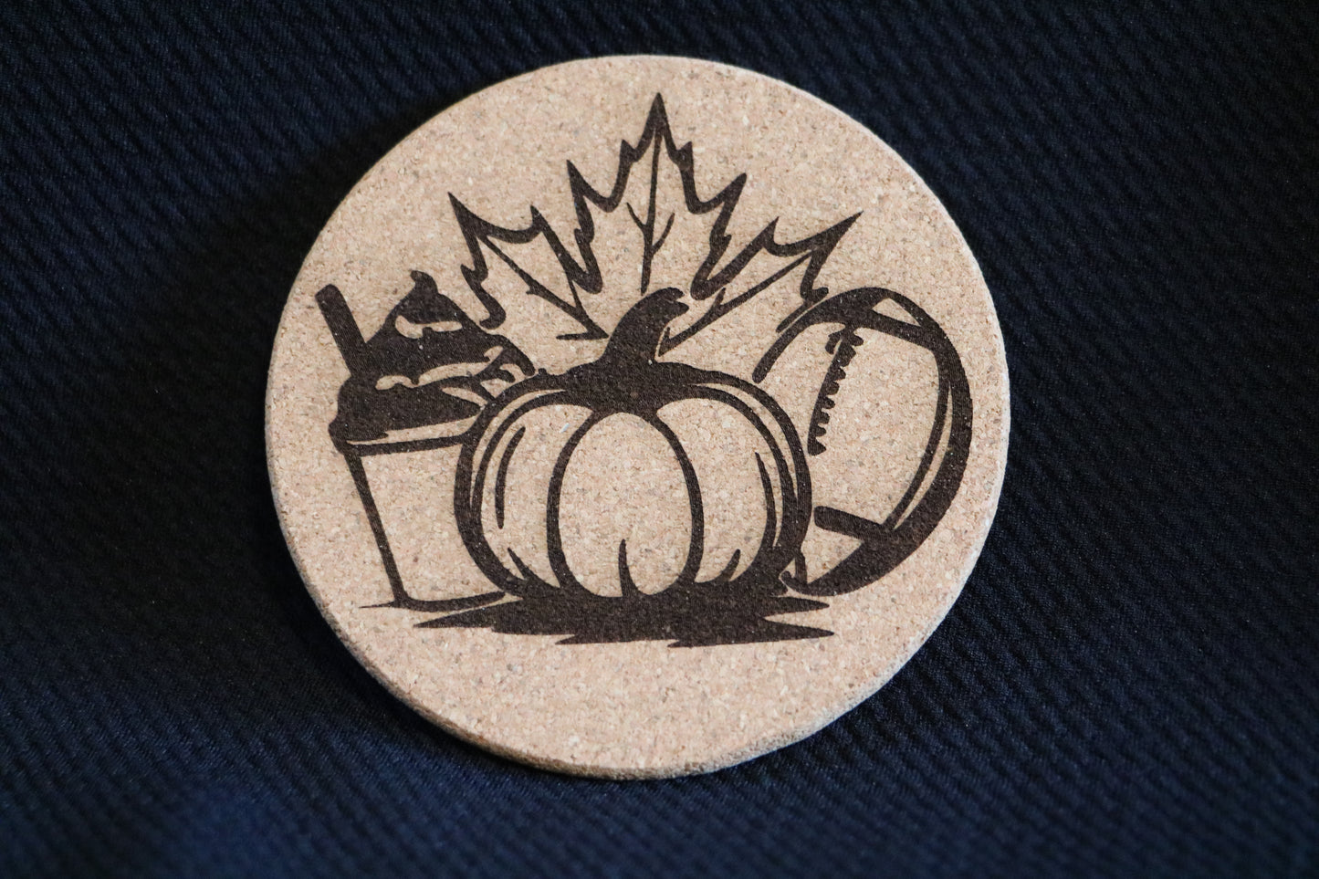 "Fall" Cork Coaster